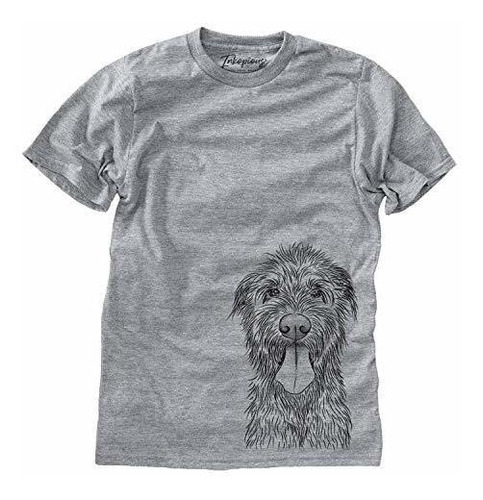 Bare Sullivan The Irish Wolfhound Dog Triblend Camiseta