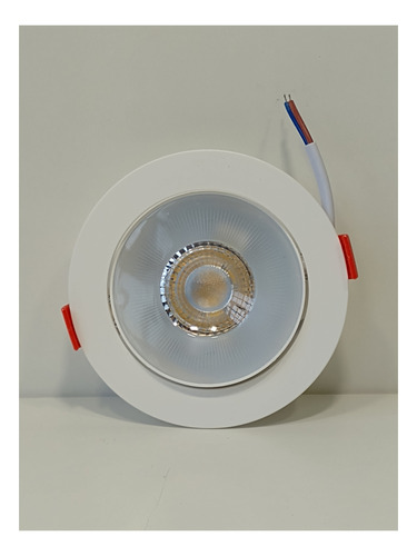 Spot Led Redondo Luminatti De Embutir 7w 4000k Bivolt Cor Branco 127V/220V