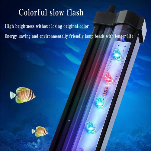 Luz Led For Acuario Submarina Cambia De Color Automática