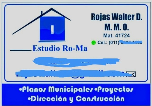 Imagen 5 de 8 de Llave En Mano;mmo;planos Municipales,construcciones En Gral,