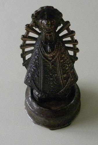 Virgen De Lujan Fundicion Bronce 