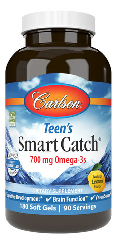 Carlson - Teen's Smart Catch, 700 Mg De Omega-3, Desarrollo 