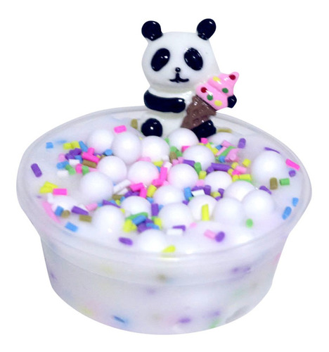 Panda Beads Limo Arcilla Lodo Juguete Niños Adultos Alivio D 