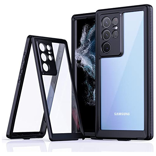 Funda Para Samsung Galaxy S22 Ultra 6.8pulgadas 5g Negro + T