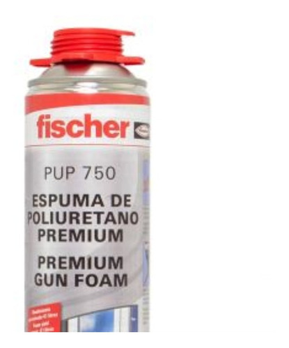 Imagen 1 de 5 de Espuma P.pistola Poliuretano Expandido 750ml  Fischer Pup750