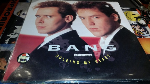 Bang Holding My Heart Vinilo Maxi Usa Temazooo 1990