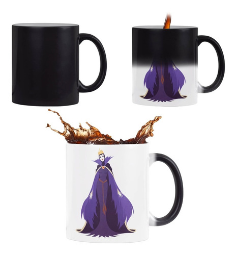 Taza Mágica Reina Grimhilde Blancanieves Princesas Villanas