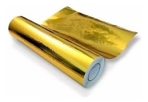 Manta Refletiva De Calor Dourada 30cm X 10m (gold Tape)