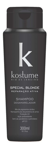 Shampoo Matizador Special Blonde Kostume 300 Ml