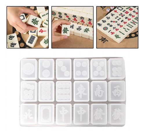 Moldes De Silicona De Dominó Personalizados, Molde Para