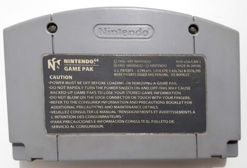 Jogo Castlevania Nintendo 64. (Usado)