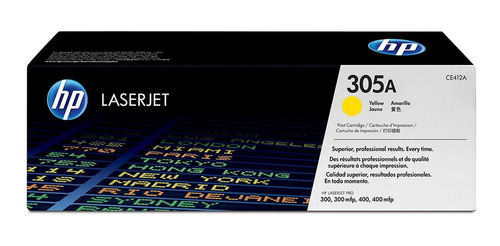 Cartucho Toner Hp 305a Amarillo Laserjet Pro M351 M375 M451