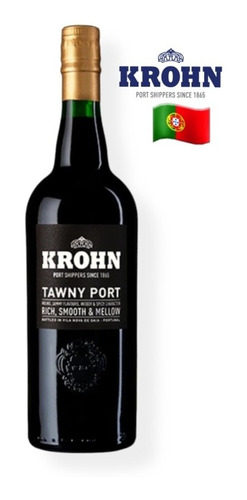 Imagem 1 de 2 de Vinho Português Tinto Krohn Tawny Porto Garrafa 750ml