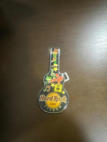 Imã Geladeira Lisboa - Hard Rock Cafe (Usado)