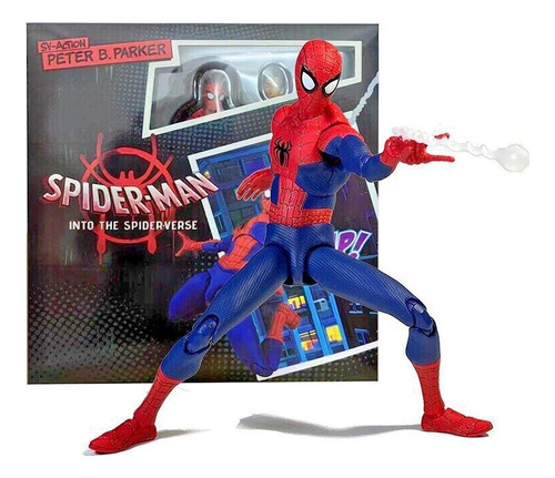Spiderman Into The Spider-verse Peter B.parker Acción Figura