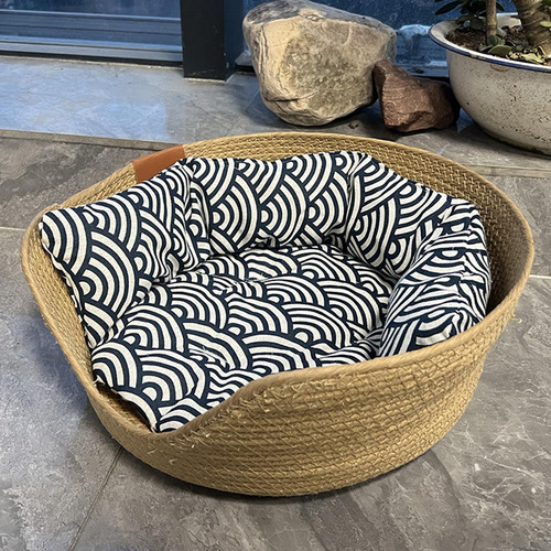 Cesta Para Cama De Gato, Rascador De Gato S Marrón