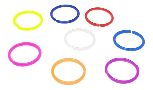 Piercing Nariz Argola Falso Fake - 01 Preto E 01 Furtacor