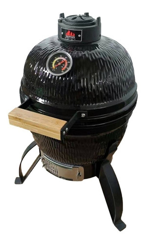 Imagem 2 de 5 de Churrasqueira Kamado Big Bob Egg Cerâmica Carvão Classic 13