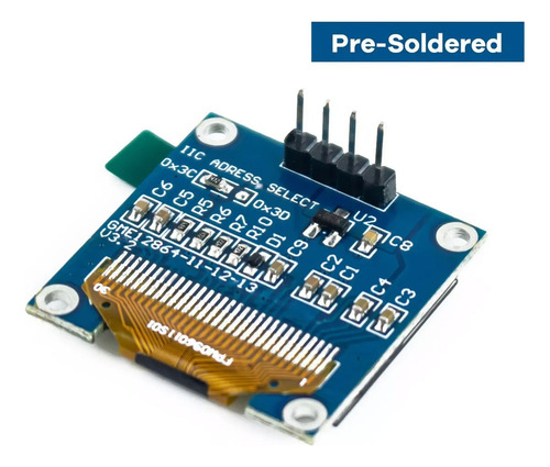 6 Pcs 0.96'' Oled I2c Pantalla 128x64 Para Arduino