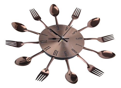 Reloj De Pared Para Cocina, Cubiertos Multiusos, Utensilio D