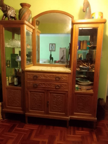 Mueble Antiguo De Roble