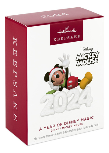 Adorno Navideño Hallmark Keepsake 2024 Disney Mickey Mous