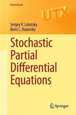 Libro Stochastic Partial Differential Equations - Sergey ...