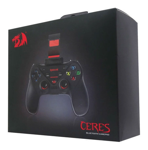Controle Redragon Ceres G812 Ios Android E Conexão USP Cor Preto