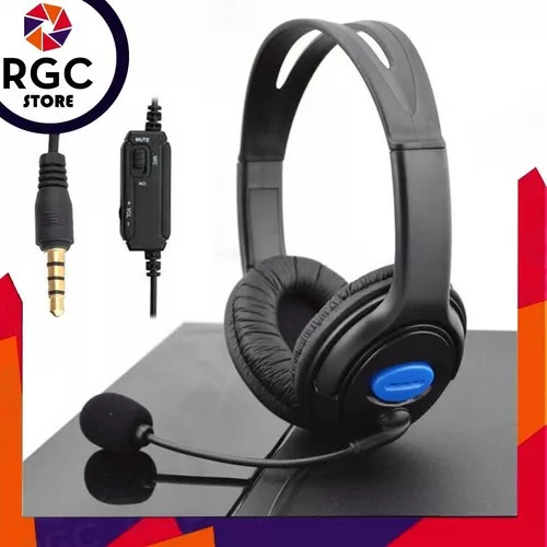 Auricular Gamer Headset Microfono Playstation 4 Ps4 Fortnite Gtav Potente  Cable Reforzado Pc Microfono Vincha Color