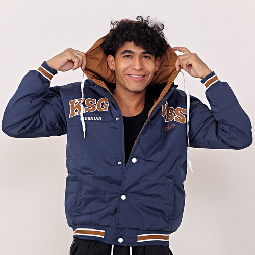 Campera Universitaria Hombre Importada Braavosi
