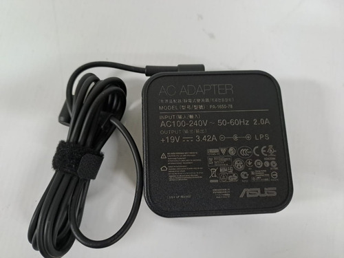 Imagen 2 de 3 de Adaptador Original Asus 65w19v 3p W/o Core