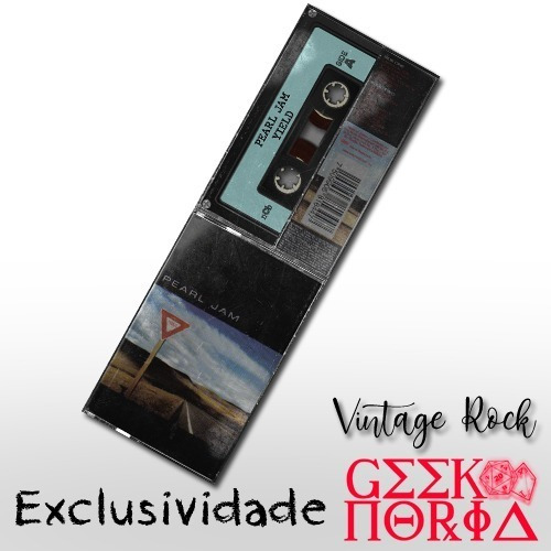 Marcador Magnético Vintage Tape Rock - Pearl Jam