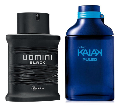 Perfume de Hombre Black Boticário + Perfume Kaiak Pulso Natura