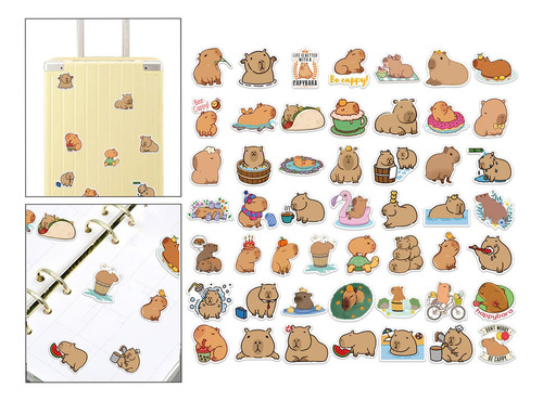 , 2 X 50 Uds. De Pegatinas De De Dibujos Animados,
