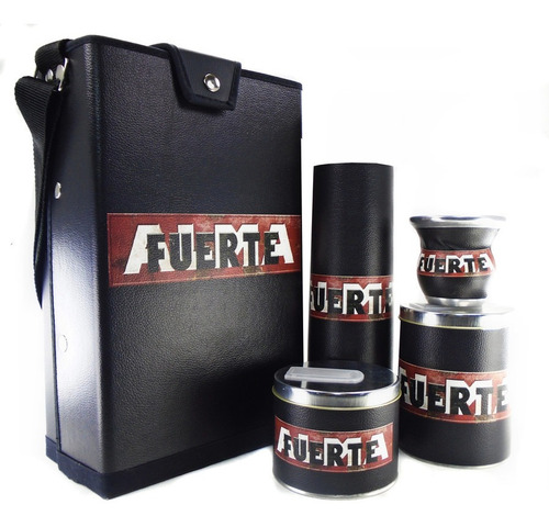 Set Matero Almafuerte Logo Regalo  C