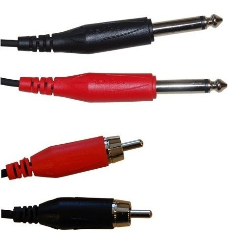 Cable 2 Rca 2 Plug Mono Proel Bulk555lu3 1.8 Metros