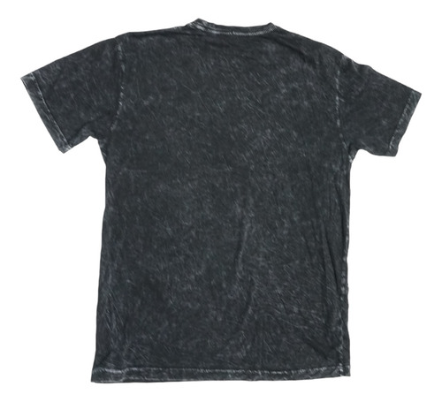Polera Grizzly Silttin Chrome Negra Hombre