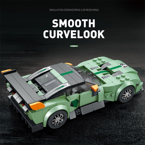 Modelo De Bloque De Construcción Champion Sports Car