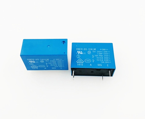 Relé Omih-sh-124l Sh Omih 124l 24vdc Relé De Potência 16a