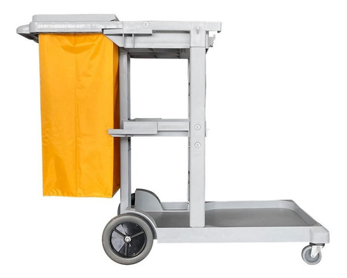 Carrito Multifuncional Gris Con Bolsa