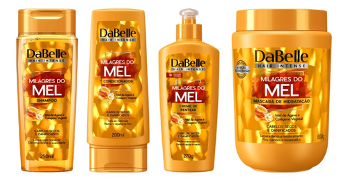Kit Dabelle Milagres Do Mel - 4 Itens