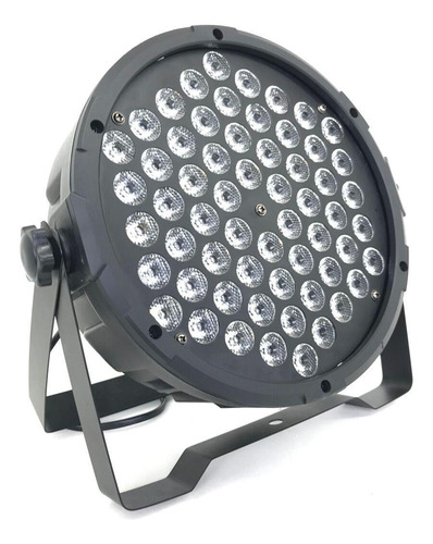 Kit Com 10 Par Led Slim 60 Led Rgbwa Jdb 605 X 601