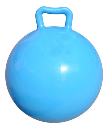 Pelota Saltarina Inflable De Color Puro Con Mango Para Ejerc