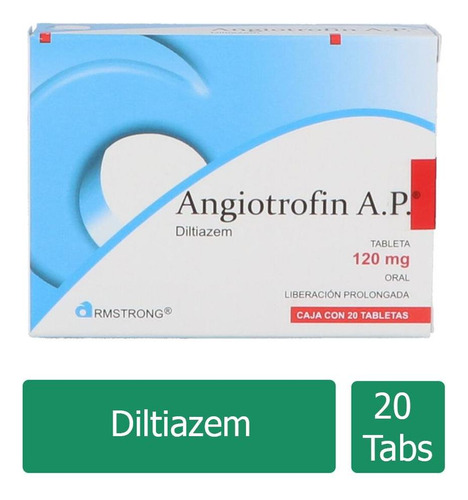 Angiotrofin A.p 120 Mg Caja Con 20 Tabletas