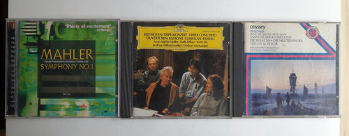 Imagen 3 de 3 de Musica Clasica Beethoven Mahler Wagner Fidelio Tannhauser