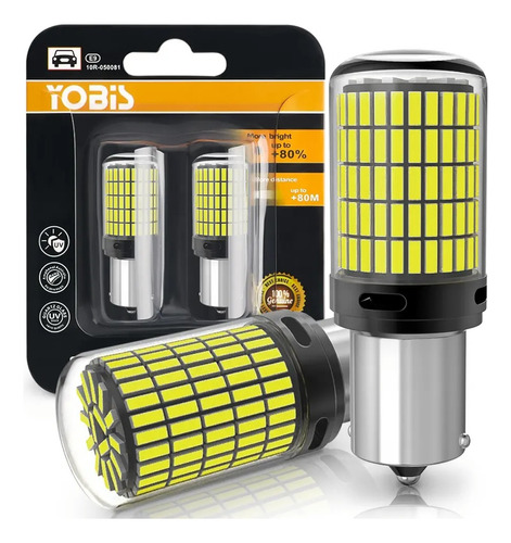 Bombillos 1 Contacto 150smd Led's 4014 1156 Cruce Stop Retro