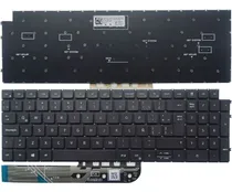 Comprar Teclado Dell Latitude 3520 3530 3540 Vostro 3510 3520 5510 Color Negro