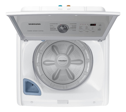 Lavadora Samsung 22 Kg, Inverter, Agitador, Smartthings Blanco