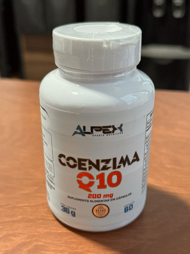 Coenzima Q-10 200mg 60 Caps - Alpex Nutrition Sabor Sem sabor