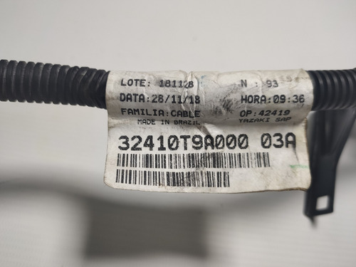 Imagem 2 de 4 de Cabo Fio Alternador Honda Fit 1.5 2019 Original